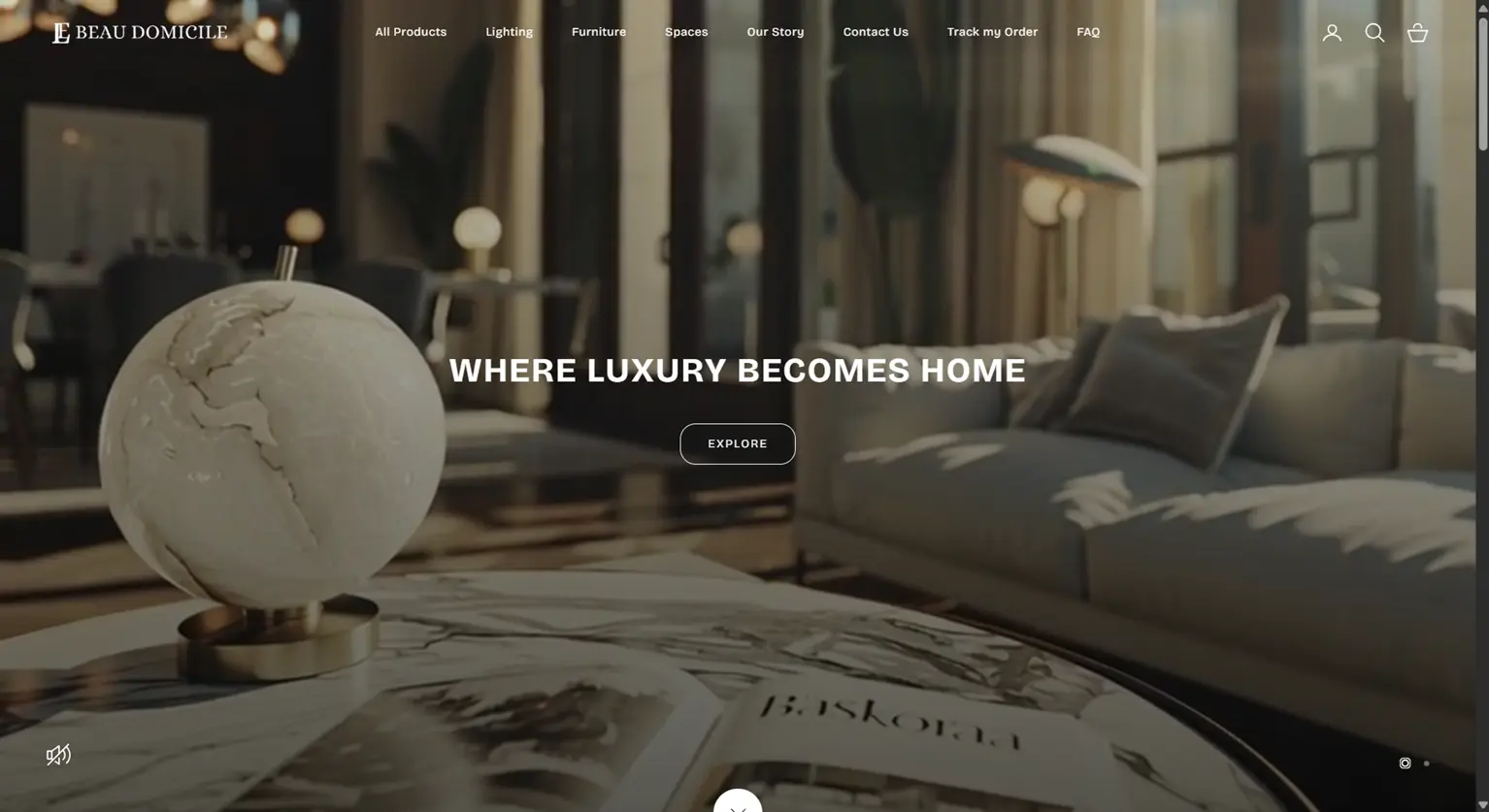 Le Beau Domicile brand work
