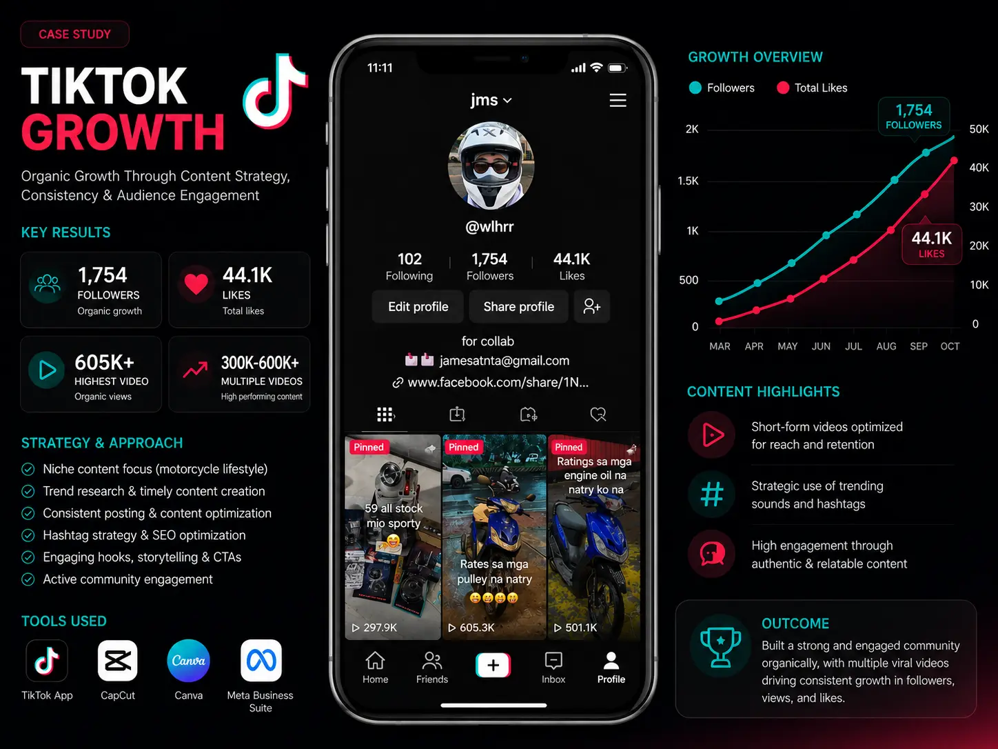 TikTok growth case study